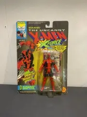 ToyBiz 1992 The Uncanny X-Men X-Force Deadpool Action Figure Brand New Rare