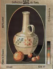 SEG Tapestry Canvas - Still Life - Pitcher & Fruit