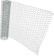 WEKADRIN Green Hexagonal Chicken Wire Netting Lightweight Mesh Fencing for Gardens Floral Arrangements Use Durable Electric Chicken Fence for Versatile