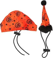 Stylish Pet Lizard Hat Cape Reptile Party Outfit Elastic Halloween Decor for Christmas