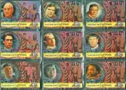 STAR TREK CINEMA 2000 SALUTING THE CAPTAINS CARDS SC1 TO SC9 BY SKYBOX