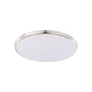Ollie Oyster Light Satin Nickel & White 250mm - 203697
