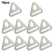 Premium Stainless Steel Triangle Fixing Buckle for Canopy Tents Set of 10