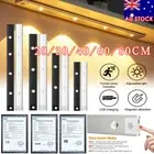 Dimmable LED Motion Sensor Cabinet Light Wireless Rechargeable Closet Lamp Strip