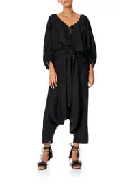 HAREM PANTS BLACK