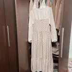 CHERRYKOKO 碎花連身裙 不含白色那件襯衫～