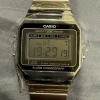 在飛比找蝦皮購物優惠-CASIO 卡西歐 電子 二手9.9成新無刮無保卡無盒 鋼帶