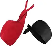 [SAFIGLE] 2pcs Adjustable Chef Hats for Men Women Breathable Cooking Hats with Adjustable for Restaurants Cafes and Catering Services