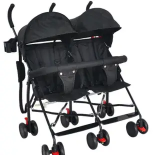 雙胞胎嬰兒推車輕便折疊雙人傘車二胎嬰兒車大小寶龍鳳胎手推車 t3Yh
