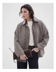 [Unison] Check Heritage Jacket in Grey