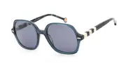 Carolina Herrera HER 0106/S XP8/KU Women’s Sunglasses Blue Size 55