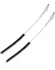 2 Pack Clothes Dryer Lint Vent Trap & Refrigerator Cleaner Brush 29"