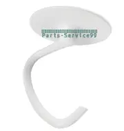 K5ADH, 5 QT Coated Dough Hook fits Whirlpool KitchenAid Stand Mixer AP3772068