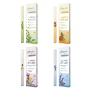 unbrand 4 Packs Herbal Diffuser Pen Bundles for Lung Cleanse & Energy Boost with Mullein, Thyme, Guarana, Green Tea Extract, Peppermint and Menthol...