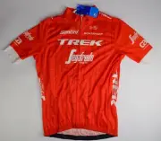 NWT Trek Segafredo Koen De Kort Jersey Santini UCI World Red | Size XL