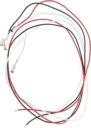 KONTONTY 3pcs Phonograph Lead Wires for Turntable Durable Insulation Easy Installation Stereo Headshell Connection High Performance Audio Wires for Vinyl Record Players