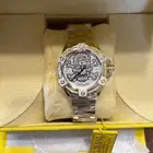 New Invicta Octane Crystal Skull Golden 38mm Women’s Watch