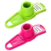 1 PC Garlic Press Crusher - Multi-Function Slicer, Mincer & Grater For Kitchen