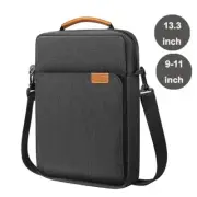 Crossbody Messenge Handbag Shoulder Bag Storage Tablet Case For iPad Galaxy Tab