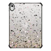 iPad 10.9-inch (10th gen) iPad Impact Case Gold Pink Black and White Party Confetti Explosion