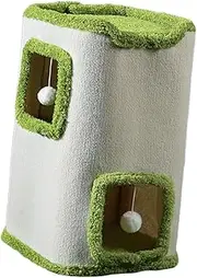 Generic Cave Cat Bed, Cat House, Furniture Protector, Hideaway Hut, Cute Soft Large Bed Cave, Cube Condos for Multiple Small Pets, Kitten, Double Layer