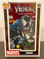 VENOM GLOW FE 10 FUNKO POP! COMIC COVER NEW IN SEALED HARD BOX