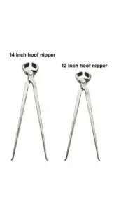 2 pcs of hoof nipper 12'' & 14'' GE original Vanadium steel farrier tool