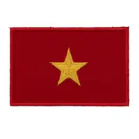 在飛比找有閑購物優惠-VIETNAM 越南 國旗 刺繡布章 刺繡徽章 熨斗袖標 布