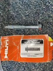 HILTI- Sleeve Anchor HX 3/8" x 3" (000660274) Quantity 40