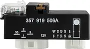 Mqetly Electric Cooling Fan Control Module, 357919506A, Engine Cooling Fan Control Unit, Temperature Switch for Golf