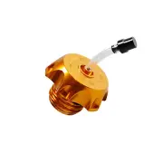 Orange Fuel Tank Gas Cap Cover for Harley FLHR FLRT FXDB FLSTF FXBR FLFB FXFB