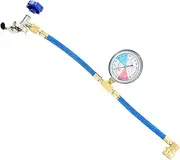PRETYZOOM Car Air Conditioner Inspection Tool Gauges Charging Hose Air Conditioning Pressure Gauge