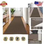 Elegant Indoor 3x8 ft Boho Runner Rug - Lightweight & Stain Resistant
