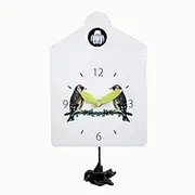 Cuckoo Clock Cuckoo Wall Clock Striking Small Birdhouse with Cute Bird Home Decoration for Home Decor