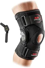 McDavid - Knee Brace with Polycentric Hinges & Cross Straps – hinged Knee Brace – Supports Knee Injury – Knee Support