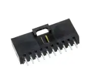Pack of 4 70543-0114 Connector Header Through Hole 10 position 0.100" (2.54...