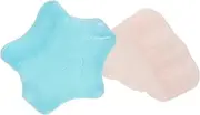 minkissy 2pcs Bath Soap Portable Facial Soap Makeup Remover Dispenser Soap Bar Cleansing Soap Makeup Remover Pump Head Cosmetic Bottle Dispenser Leak-Proof Dispenser Firming Facial Soap
