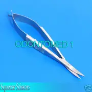 4" spring SQUEEZE scissors CURVED embroidery beading