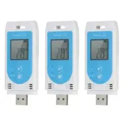 3X TempU 03 USB Temperature Humidity Data Logger Reusable RH TEMP1559