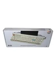 Mechanical Keyboard,Multi OS Gaming Keyboard with 100 Keys Retro Typewriter