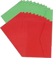 Operitacx Multi-Purpose Mini Envelopes: 40pcs Colorful Greeting Card Envelopes for Cash Saving Event Invitations