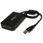 StarTech USB2VGAE3 USB to VGA External Video Card Multi Monitor Adapter - USB