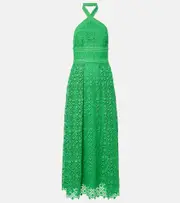 Elie Saab Halterneck midi dress