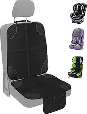 Child Car Seat Protector - Portable Seat Protector Under Baby Car Seats,Interior Accessories, Automotive Protective Underlay for Truck SUVs Pickup