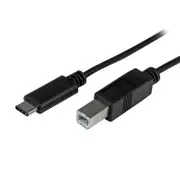 [UC-2001BC] 8Ware 1m USB-C to USB-B Cable Type-C to USB-B Male to Male 480Mbps comp with TB3