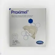 Hartmann 14600000 Proximel Silicone Foam 5pk, 7" x 6.8", Sacral Dressing Exp2026
