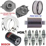 Tune Up Kit Filters Cap Wire Spark Plugs For CHEVROLET R10 V6 4.3L 1987