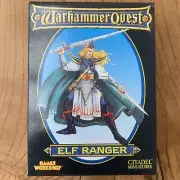 Warhammer Quest Elf Ranger Box Sealed Blister NOS OOP