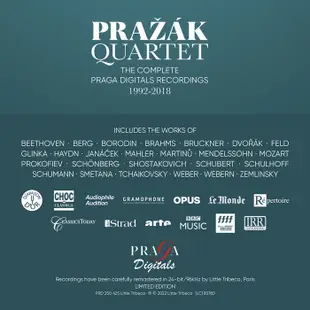 布拉札克四重奏 Praga Digitals錄音大全集 Prazak Quartet PRD250425