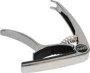 COMPUKAS Guitar Capo Tone Modified Clamp for Acoustic Electric Guitars Lightweight Zinc Alloy Guitar Clip Accessory for Musicians Hobbyists